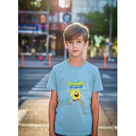 Фотография Футболка детская на мальчика 840 l.blue р.134-152 "Mary Brand" недорого оптом от прямого поставщика