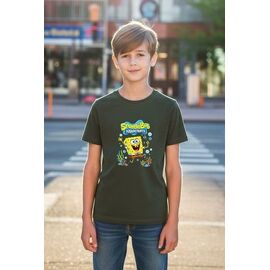 Фотография Футболка детская на мальчика 843 green р.134-152 "Mary Brand" недорого оптом от прямого поставщика