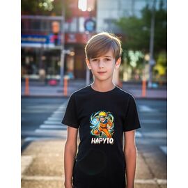 Фотография Футболка детская на мальчика 857 black р.134-152 "Mary Brand" недорого оптом от прямого поставщика