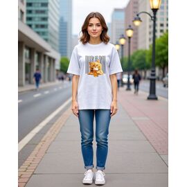 футболка жіноча 872 white р.44-50 "Mary Brand" недорого оптом від прямого постачальника