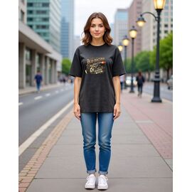 футболка жіноча 874 black р.44-50 "Mary Brand" недорого оптом від прямого постачальника