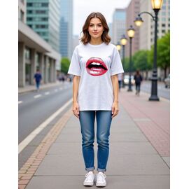 футболка жіноча 877 white р.44-50 "Mary Brand" недорого оптом від прямого постачальника