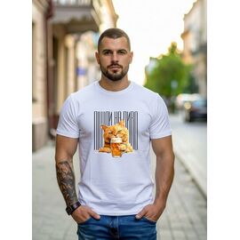 Футболка чоловіча 885 white р.44-54 "Mary Brand" недорого оптом від прямого постачальника