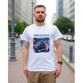 Футболка чоловіча 887 white р.44-54 "Mary Brand" недорого оптом від прямого постачальника