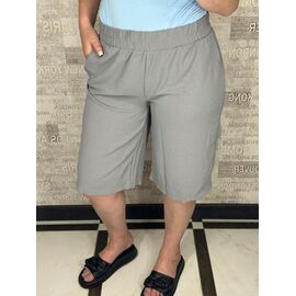 Фотография Шорты женские 001 grey р.48-58 "VALENTINA" недорого оптом от прямого поставщика