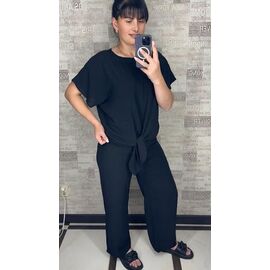 Костюм жіночий 020 black р.50-56 "VALENTINA" недорого оптом від прямого постачальника