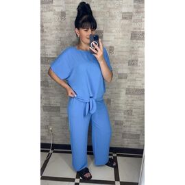 Костюм жіночий 020 l.blue р.50-56 "VALENTINA" недорого оптом від прямого постачальника