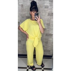 Костюм жіночий 020 yellow р.50-56 "VALENTINA" недорого оптом від прямого постачальника