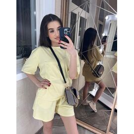 Костюм жіночий 041 l.yellow р.42-50 "VALENTINA" недорого оптом від прямого постачальника