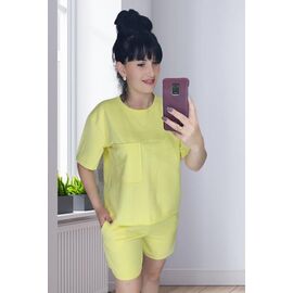 Костюм жіночий 042 yellow р.42-50 "VALENTINA" недорого оптом від прямого постачальника