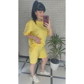 Костюм жіночий 043-1 yellow р.42-48 "VALENTINA" недорого оптом від прямого постачальника