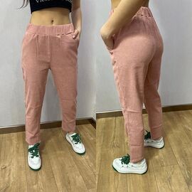 Фотография Штаны женские 230 powder р.42-48 "VALENTINA" недорого оптом от прямого поставщика