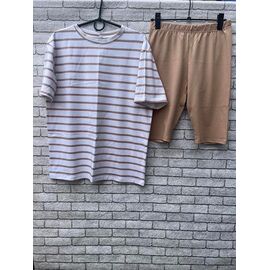 Костюм жіночий VL143 beige р.42-56 "VALENTINA" недорого оптом від прямого постачальника