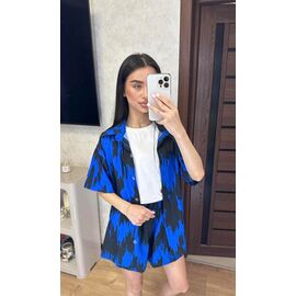 Костюм жіночий VL147 blue р.42-48 "VALENTINA" недорого оптом від прямого постачальника