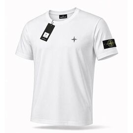 Футболка чоловіча 14180 white р.S-2XL "Alex Clothes" недорого оптом від прямого постачальника