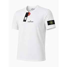 Футболка чоловіча 14216 white р.S-2XL "Alex Clothes" недорого оптом від прямого постачальника