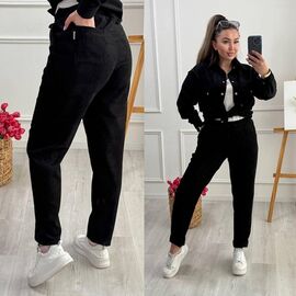 Костюм жіночий 1002 black р.42-52 "Alisa Brand" недорого оптом від прямого постачальника