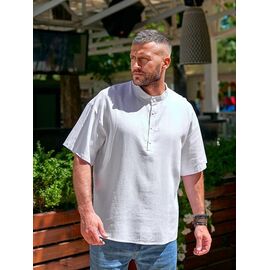 Фотография Рубашка мужская летняя 401 white р.S-L "Alisa Brand" недорого оптом от прямого поставщика