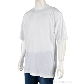 Футболка чоловіча Літо 09869-3 stranger білий (4 шт. р.сітка3XL-4XL) "Obuvok" недорого оптом від прямого постачальника