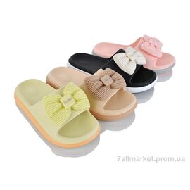 Шльопанці жіночі полегшені Літо XR56 mix (12 пар р.36-41) "Alex" недорого оптом від прямого постачальника