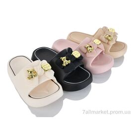 Шльопанці жіночі полегшені Літо NUO105 mix (12 пар р.36-41) "Alex" недорого оптом від прямого постачальника