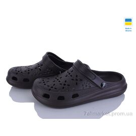 Фотография Кроксы женские летние Лето Крок С124 коричневий (6 пар р.36-41) "Vladimir" недорого оптом от прямого поставщика