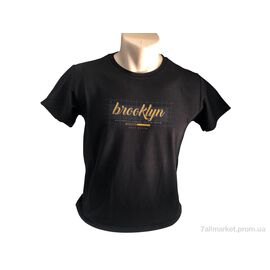 Футболка чоловіча Літо C006 чорний (4 шт. р.сіткаM-2XL) "TurkishBrend" недорого оптом від прямого постачальника