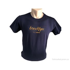 Футболка чоловіча Літо C006 т.синій (4 шт. р.сіткаM-2XL) "TurkishBrend" недорого оптом від прямого постачальника