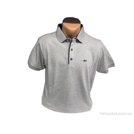 Футболка чоловіча Літо 9126 сірий меланж (4 шт. р.сіткаL-3XL) "TurkishBrend" недорого оптом від прямого постачальника