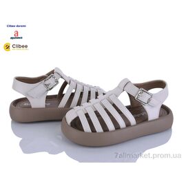 Фотография Босоножки детские летние Лето B8515 beige (8 пар р.27-32) "Clibee-Doremi" недорого оптом от прямого поставщика
