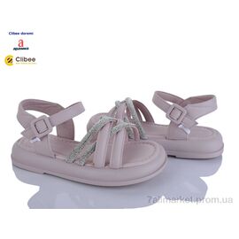 Фотография Босоножки детские летние Лето A7730 pink (8 пар р.32-37) "Clibee-Doremi" недорого оптом от прямого поставщика