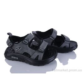 Босоніжки дитячі літні Літо ZY007 grey (8 пар р.27-32) "Sportik" недорого оптом від прямого постачальника