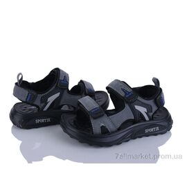 Босоніжки дитячі літні Літо ZY011 grey (8 пар р.27-32) "Sportik" недорого оптом від прямого постачальника