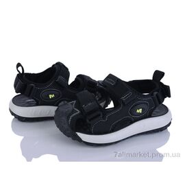 Босоніжки дитячі літні Літо ZY20 black (8 пар р.27-32) "Sportik" недорого оптом від прямого постачальника