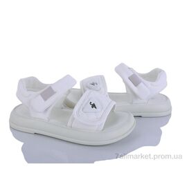 Босоніжки дитячі літні Літо ZY002 white (8 пар р.32-37) "Sportik" недорого оптом від прямого постачальника