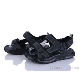 Босоніжки дитячі літні Літо ZY023 black (8 пар р.36-41) "Sportik" недорого оптом від прямого постачальника