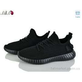 Кросівки чоловічі модні Літо T66 black (8 пар р.40-45) "Aba" недорого оптом від прямого постачальника