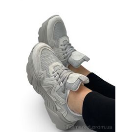 Фотография Кроссовки женские модные Весна/осень Z9 grey (8 пар р.36-40) "I8denim" недорого оптом от прямого поставщика