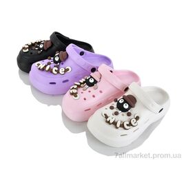 Крокси жіночі літні Літо 176-5 mix (12 пар р.36-40) "M&L  Alex13" недорого оптом від прямого постачальника