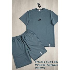 Костюм чоловічий 722 green р.M-3XL "Essa" недорого оптом від прямого постачальника