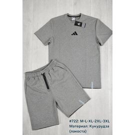 Костюм чоловічий 722 grey-beige р.M-3XL "Essa" недорого оптом від прямого постачальника