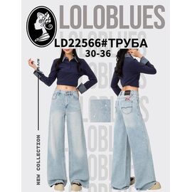 Джинси жіночі LD22566 l.blue р.30-36 "Lolo Blues" недорого оптом від прямого постачальника