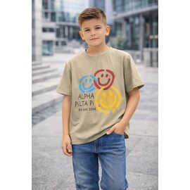 футболка дитяча на хлопчика M802 beige р.6-10 "Major" недорого оптом від прямого постачальника