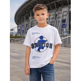 футболка дитяча на хлопчика M804 white р.6-10 "Major" недорого оптом від прямого постачальника