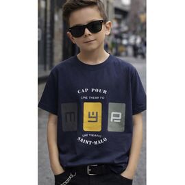 футболка дитяча на хлопчика M816 navy р.6-10 "Major" недорого оптом від прямого постачальника