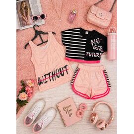 Костюм дитячий на дівчинку 3134 peach р.9-12 "Major" недорого оптом від прямого постачальника