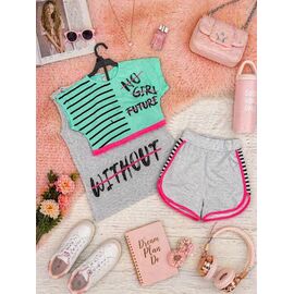 Костюм дитячий на дівчинку 3134 l.green р.9-12 "Major" недорого оптом від прямого постачальника