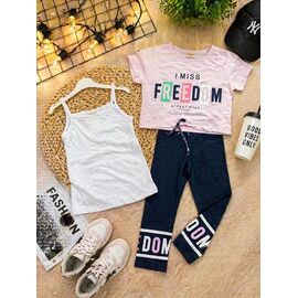 Костюм дитячий на дівчинку 14438 pink р.9-12 "Major" недорого оптом від прямого постачальника