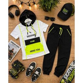 Костюм дитячий на хлопчика 6558 white р.6-9 "Major" недорого оптом від прямого постачальника