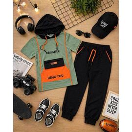 Костюм дитячий на хлопчика 6558 olive р.6-9 "Major" недорого оптом від прямого постачальника